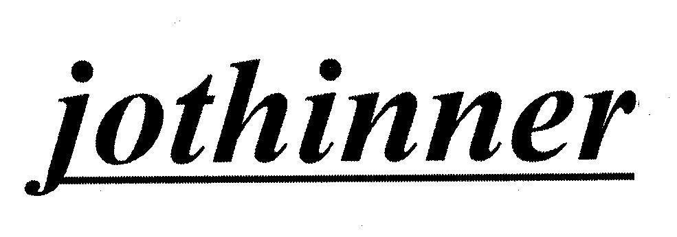 Mẫu nhãn hiệu JOTHINNER