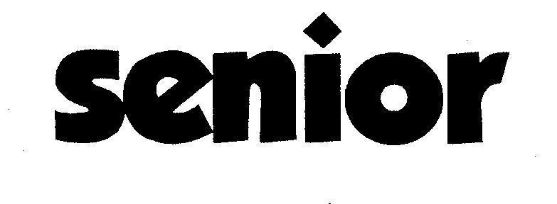Mẫu nhãn hiệu SENIOR