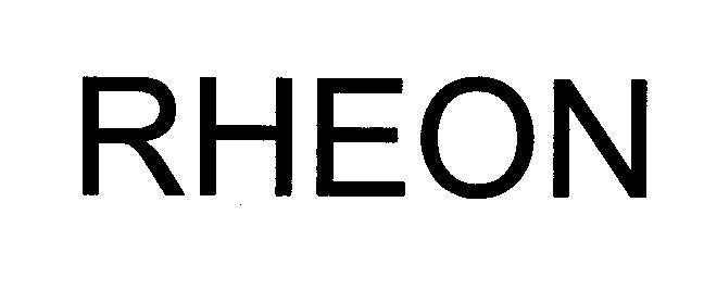Mẫu nhãn hiệu RHEON