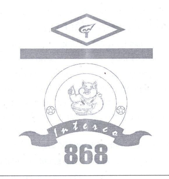 Mẫu nhãn hiệu 868 INTERCO