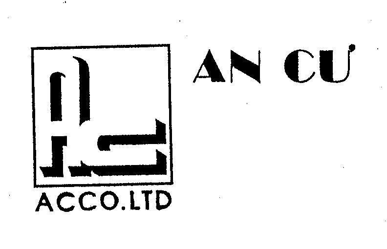Mẫu nhãn hiệu An Cư AC ACCO LTD
