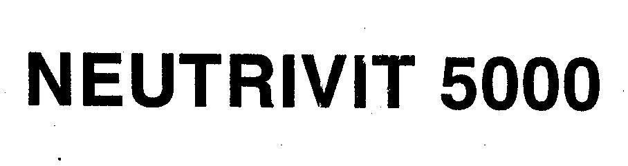 Mẫu nhãn hiệu NEUTRIVIT 5000