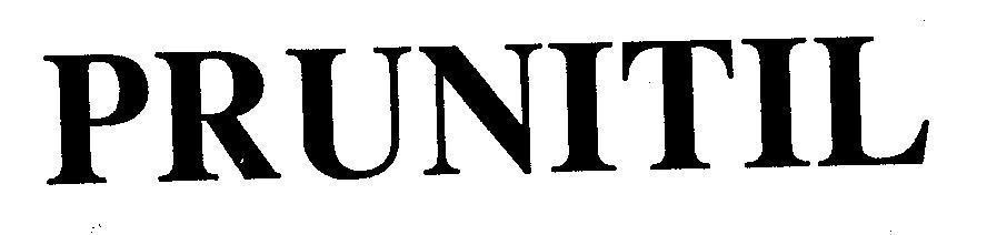 Mẫu nhãn hiệu PRUNITIL