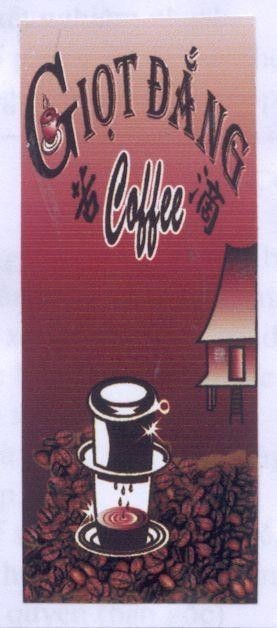 Mẫu nhãn hiệu Giọt Đắng COFFEE KU DI