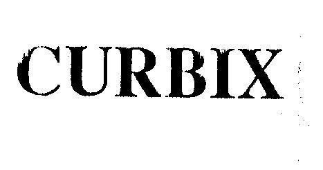 Mẫu nhãn hiệu CURBIX