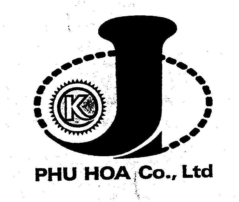 Mẫu nhãn hiệu PHU HOA CO.,LTD KJ