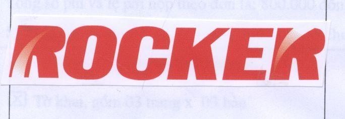 Mẫu nhãn hiệu ROCKER