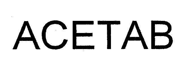 Mẫu nhãn hiệu ACETAB