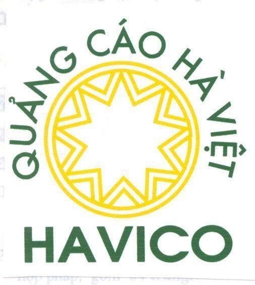 Mẫu nhãn hiệu HAVICO QUANG CAO HA VIET