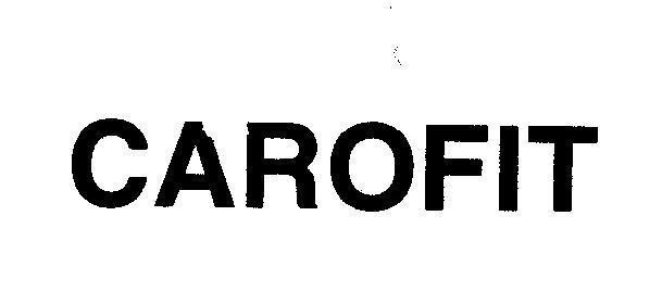 Mẫu nhãn hiệu CAROFIT