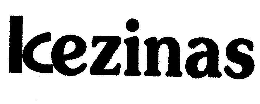 Mẫu nhãn hiệu KEZINAS