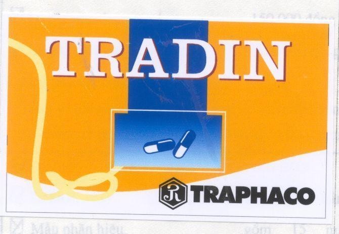 Mẫu nhãn hiệu TRADIN PR R TRAPHACO