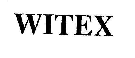Mẫu nhãn hiệu WITEX