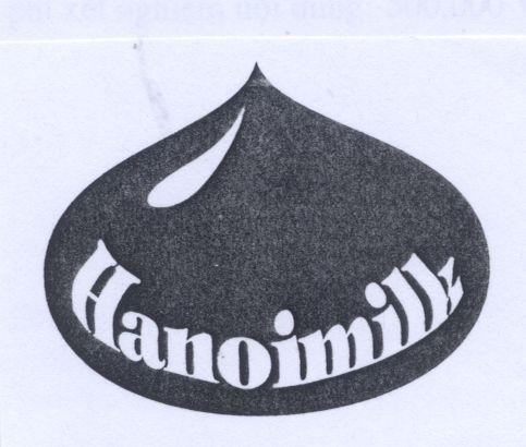 Mẫu nhãn hiệu HANOIMILK