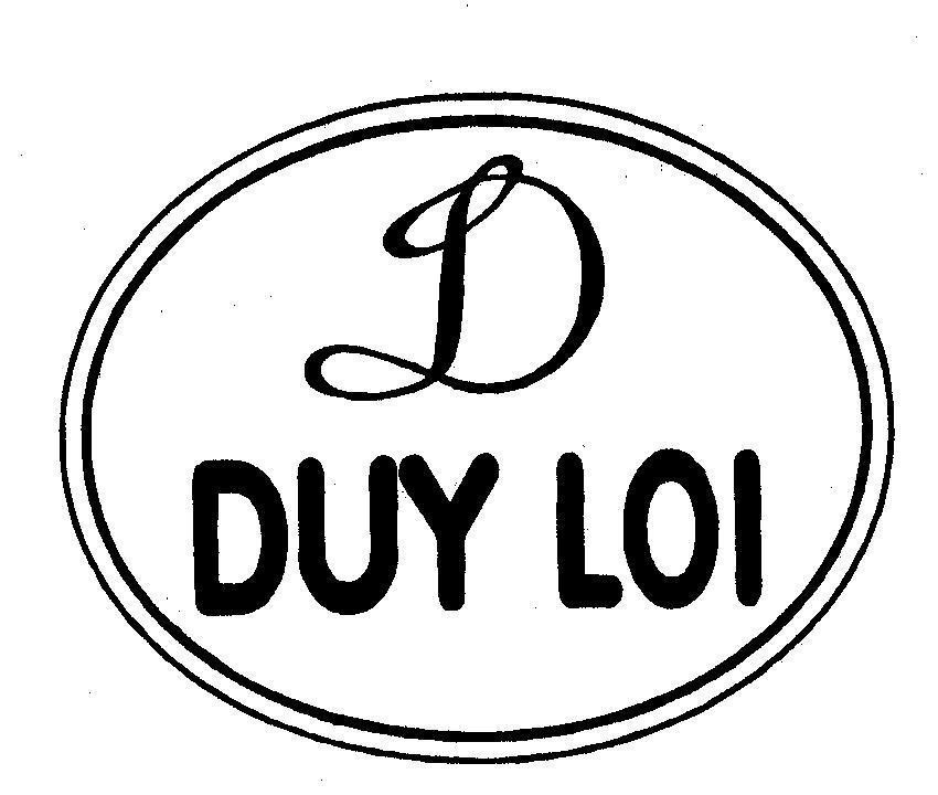 Mẫu nhãn hiệu DUY LOI DL D L