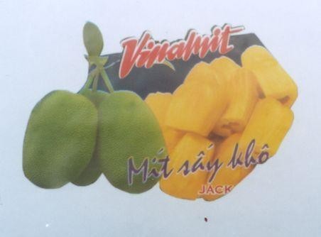 Mẫu nhãn hiệu VINAMIT Mít sấy khô JACK