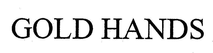 Mẫu nhãn hiệu GOLD HANDS