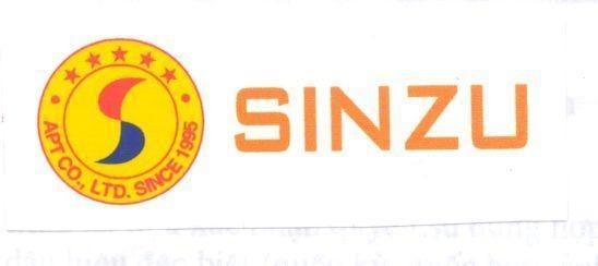 Mẫu nhãn hiệu SINZU S APT CO., LTD SINCE 1995