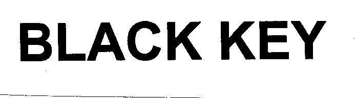 Mẫu nhãn hiệu BLACK KEY
