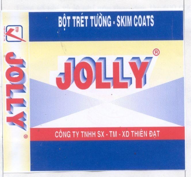 Mẫu nhãn hiệu Bột Trét Tường - Skim Coats Jolly Công Ty TNHH SX - XD Thiên Đạt