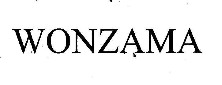Mẫu nhãn hiệu WONZAMA