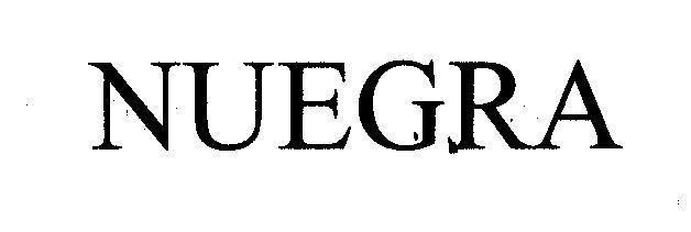 Mẫu nhãn hiệu NUEGRA