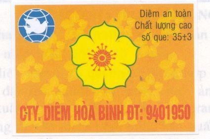 Mẫu nhãn hiệu CTY. Diêm Hòa Bình