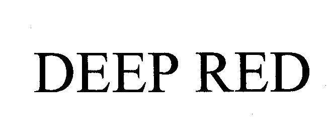 Mẫu nhãn hiệu DEEP RED
