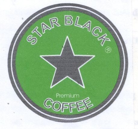 Mẫu nhãn hiệu STAR BLACK PREMIUM COFFEE