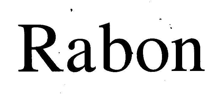 Mẫu nhãn hiệu RABON