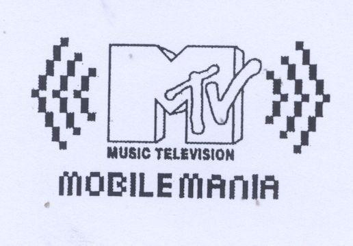 Mẫu nhãn hiệu MTV MUSIC TELEVISION MOBILE MANIA
