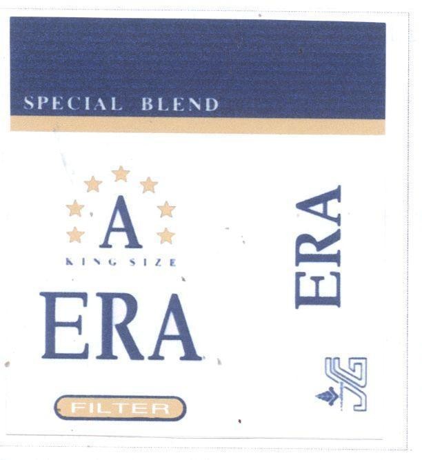 Mẫu nhãn hiệu ERA A SG KING SIZE SPECIAL BLEND FILTER