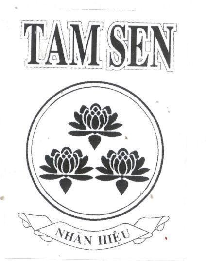 Mẫu nhãn hiệu TAM SEN NHAN HIEU