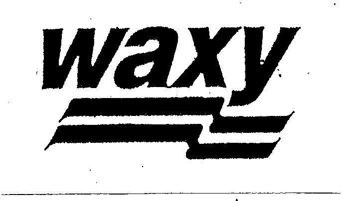 Mẫu nhãn hiệu WAXY