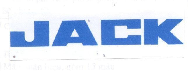 Mẫu nhãn hiệu JACK