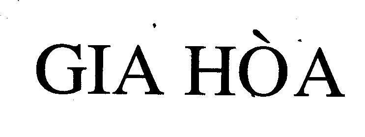 Mẫu nhãn hiệu Gia Hòa