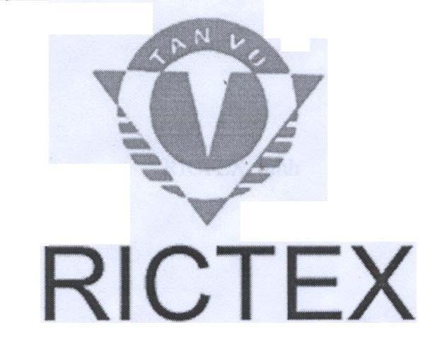 Mẫu nhãn hiệu RICTEX TAN VU T V TV