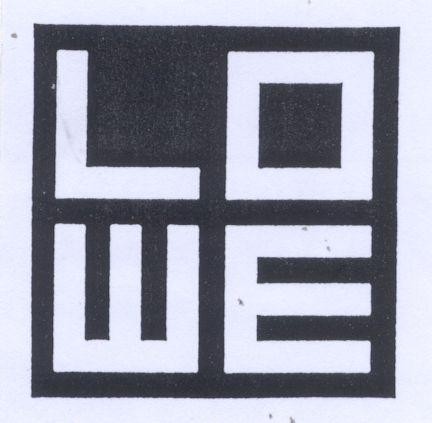 Mẫu nhãn hiệu LOWE