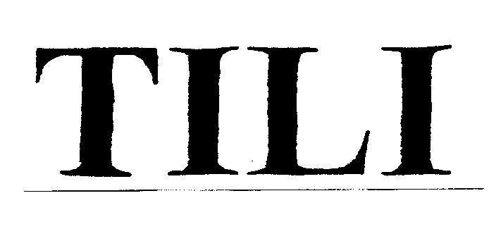 Mẫu nhãn hiệu TILI