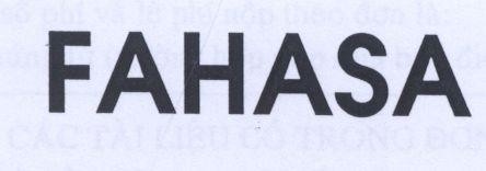 Mẫu nhãn hiệu FAHASA