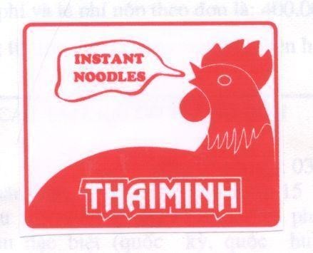Mẫu nhãn hiệu INSTANT NOODLES THAIMINH
