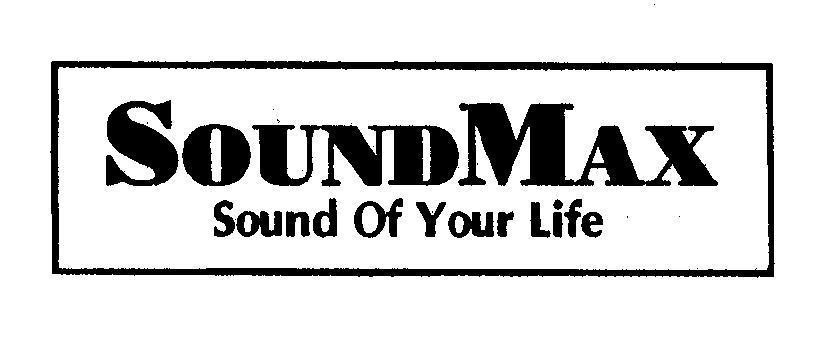 Mẫu nhãn hiệu SOUNDMAX SOUND OF YOUR LIFE