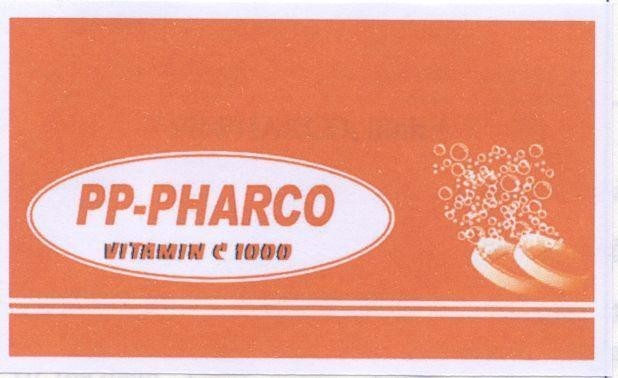 Mẫu nhãn hiệu PP-PHARCO VITAMIN C1000
