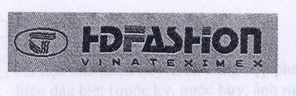 Mẫu nhãn hiệu HDFASHION VINATEXIMEX T