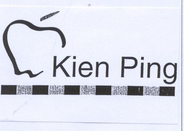 Mẫu nhãn hiệu KIEN PING