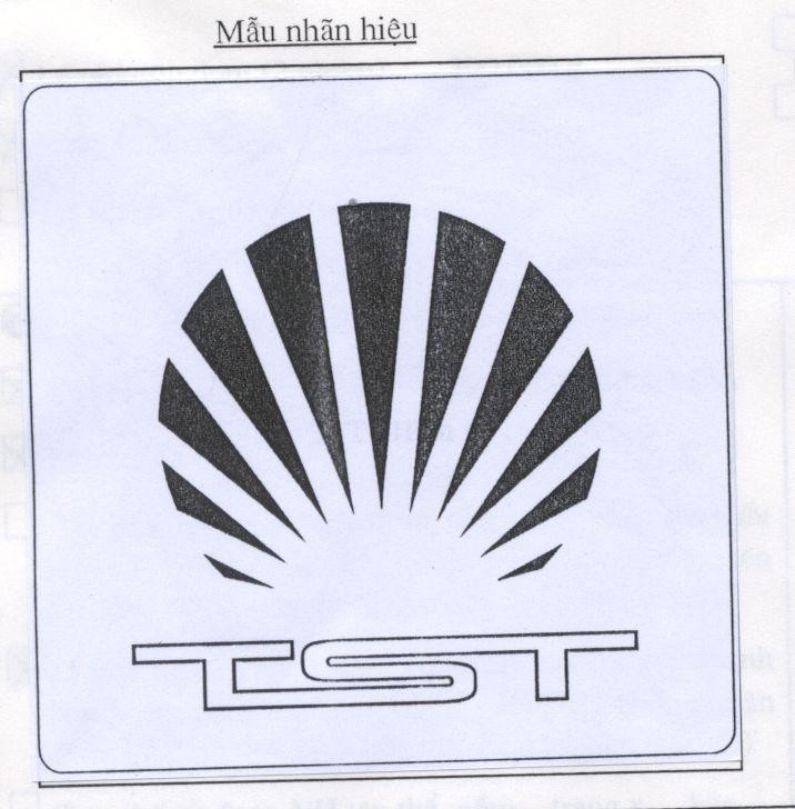 Mẫu nhãn hiệu TST