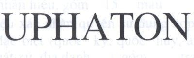 Mẫu nhãn hiệu UPHATON