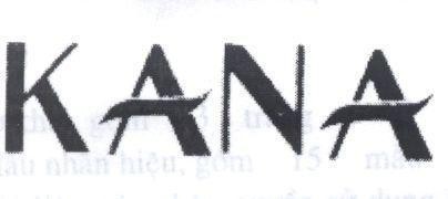 Mẫu nhãn hiệu KANA