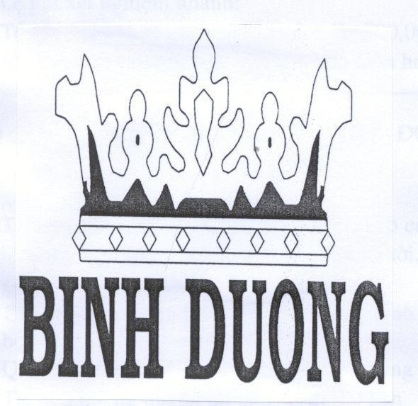 Mẫu nhãn hiệu BINH DUONG