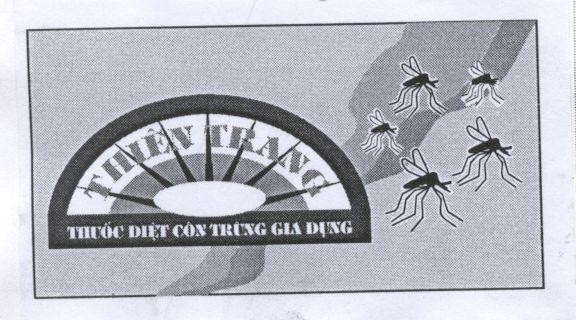 Mẫu nhãn hiệu Thiên Trang Thuốc diệt côn trùng Gia Dụng